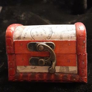 Beautiful Engraved Teak Wood Box